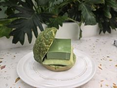 抹茶奶冻菠萝包-大树餐厅(环球港店)