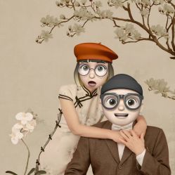 -时光纪亲子全家福照相馆(静安店母女写真父母纪念照)