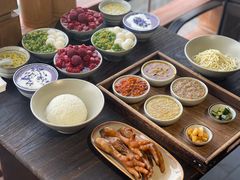 小青团冰豆腐花-李百蟹·江南蟹黄面(夫子庙店)