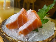 厚切三文鱼肚-花潮料理艺食馆(世欧广场店)