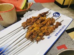 雪羊小串-羊来顺冰煮鲜羊铁锅烀羊肉(八卦岭店)