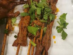 鸡皮-陈员外正宗夹江烧烤(广福路店)