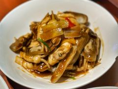 葱姜蛏子-阿明小菜·海鲜·上海菜(梅陇店)