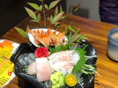 真鲷+鲛鰈鱼+赤贝刺身-KITON喜豚(清晖园店)