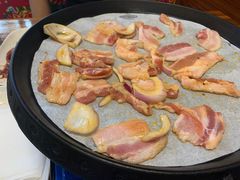 -土灶台东北大块肉烧烤(风景城邦店)