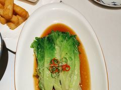 白灼罗马生菜-小河盐帮·私家菜·烤鸭(三元桥·霄云路店)