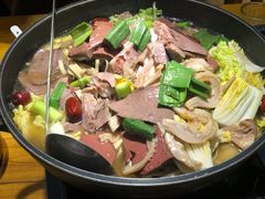 原味牛杂火锅-丁记盐蘸牛肉·新杭菜(河东路店)