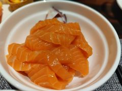 三文鱼刺身-北京希尔顿逸林酒店-逸轩西餐厅-自助餐厅