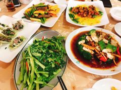 虾酱炒通菜-摩登有记·新派泰国菜(银钻广场店)