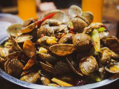 隔壁店的辣炒花蛤-清真·马峰烤肉(小学习北巷店)