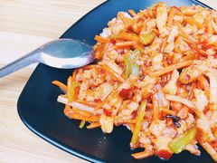 鱼香鸡丝盖饭-厨掌柜陆老师(天津之眼店)