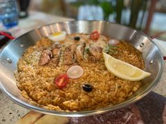 灸烤西班牙鸡肉饭-缦云里花园餐厅