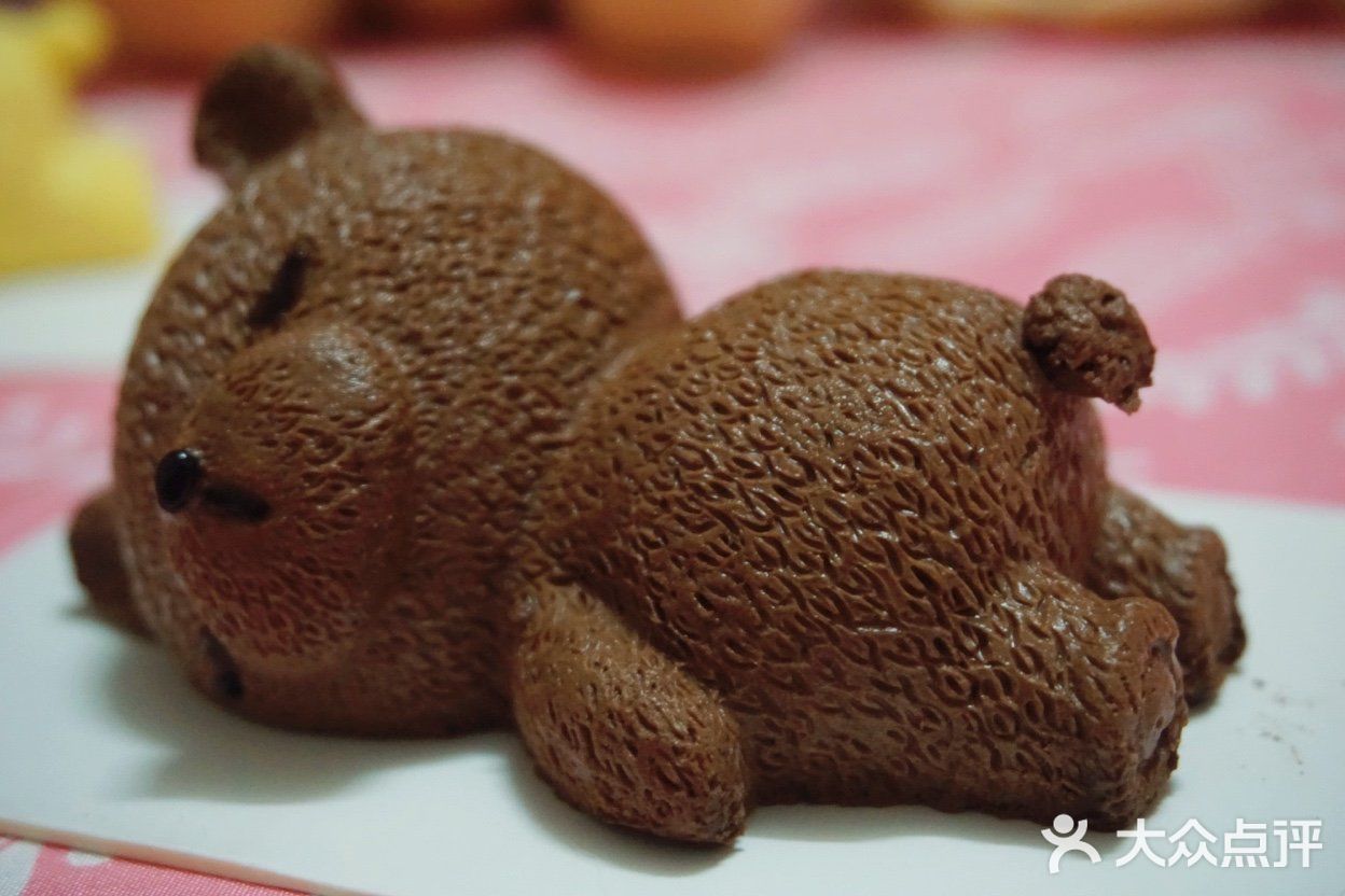 可爱🐻小熊很懒🎂慕斯蛋糕