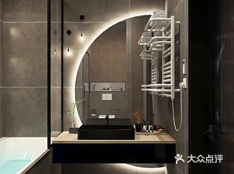 高级阿玛尼灰浴室装修|