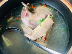 散养母鸡汤-雲湖岚院特色农家乐(苏式东山味东山店)