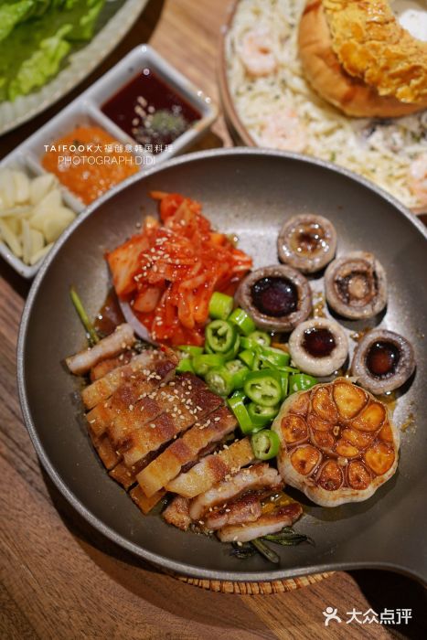 TAIFORKS 大福食堂·山葵烤肉料理·拌饭(宝安店)意式鳀鱼酱碳烤黑猪肉图片