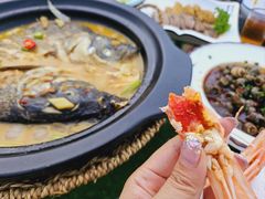 -七的湖·晚芳亭·阳澄湖农家菜·大闸蟹(莲花岛店)