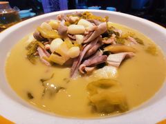 紫苏酸菜炖肚条-毛家饭店(碧桂园店)