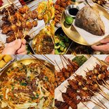 这里竟然有这么多年轻人撸串⁉️百色风味烧烤