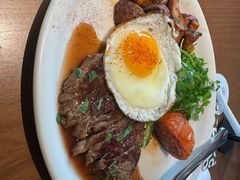 澳洲M2黑安格斯牛排煎蛋-gaga(北京新中关购物中心店)