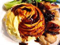 芝士滑蛋鸡扒饭-港爺茶檔·茶餐厅(东晓南路店)