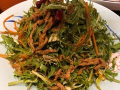 肉丝拌苦苣-八大碗·精致东北菜(东陵西路店)