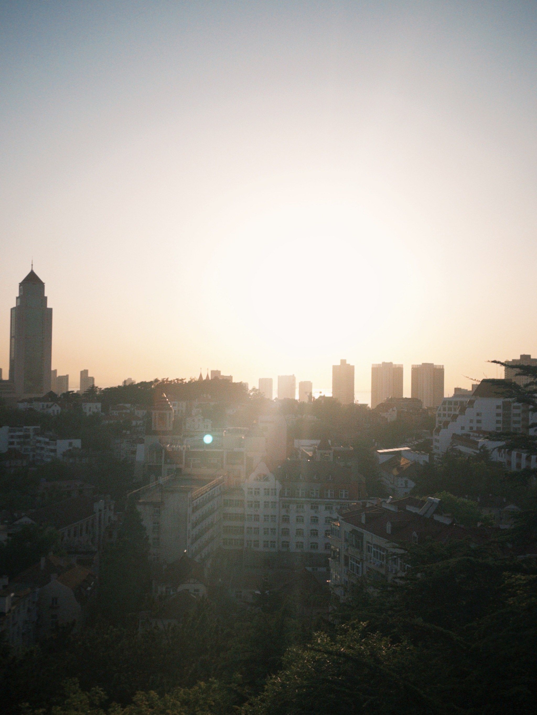 青岛看日落最佳地点!