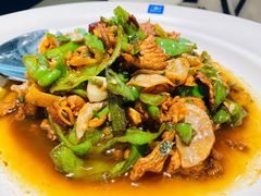 招牌辣椒炒肉-兰湘子·湘菜小炒(济南领秀城店)