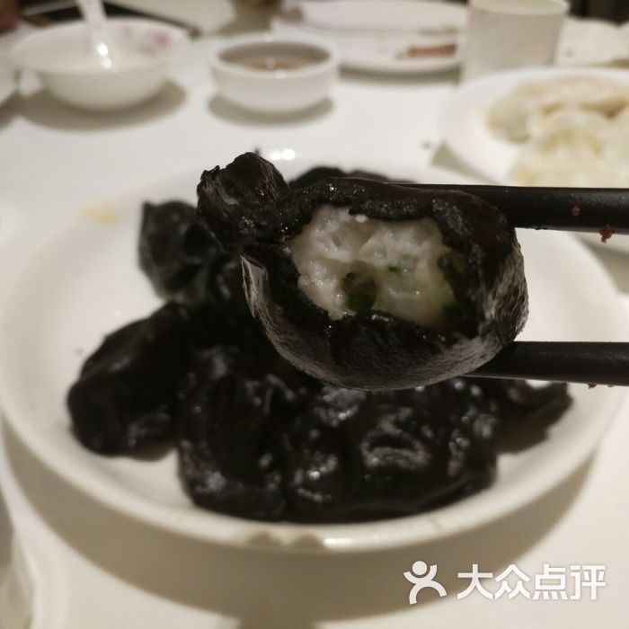 鲅鱼饺子黑色图片