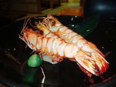 盐烤大虾-花潮料理艺食馆(世欧广场店)
