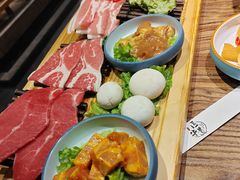 -明洞阿姨·韩式酱蟹烤肉·创意料理(三元桥店)