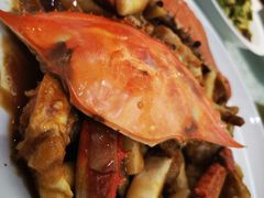 芥菜年糕炒梭子蟹-杭州海华满陇度假酒店