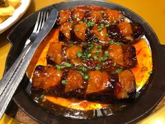 铁板泰汁酿茄子-百年恒益烧腊海鲜酒家·非遗传承(广州黄埔店)