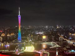 景观位-广州柏悦酒店·悦吧·顶楼露天酒吧