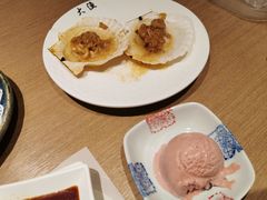 芝士扇贝-大渔铁板烧(花园道店)
