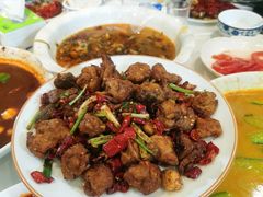 辣子鸡-香满锅老北京羊蝎子火锅·家常菜(新街口店)