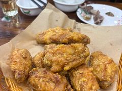 咸蛋黄焗鸡翼-南记食粥坊·宵夜大排档(莲花店)