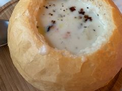 牡蛎奶油面包汤-The Rug Cafe(王府中环店)