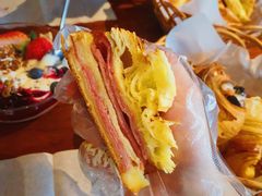 火腿芝士牛角-麦田工坊(月湖店)
