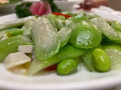 丝瓜炒毛豆-得月楼·省级非遗·传统苏帮菜(观前店)