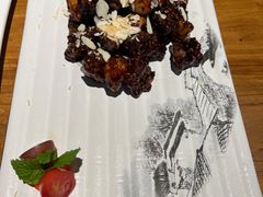 黑蒜子牛肉粒-陆壹捌餐厅(五大道店)