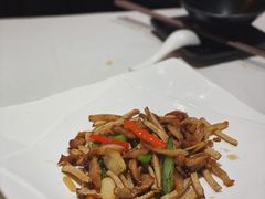 穗香头菜炒莺嘴-味可道美食坊(福基路店)