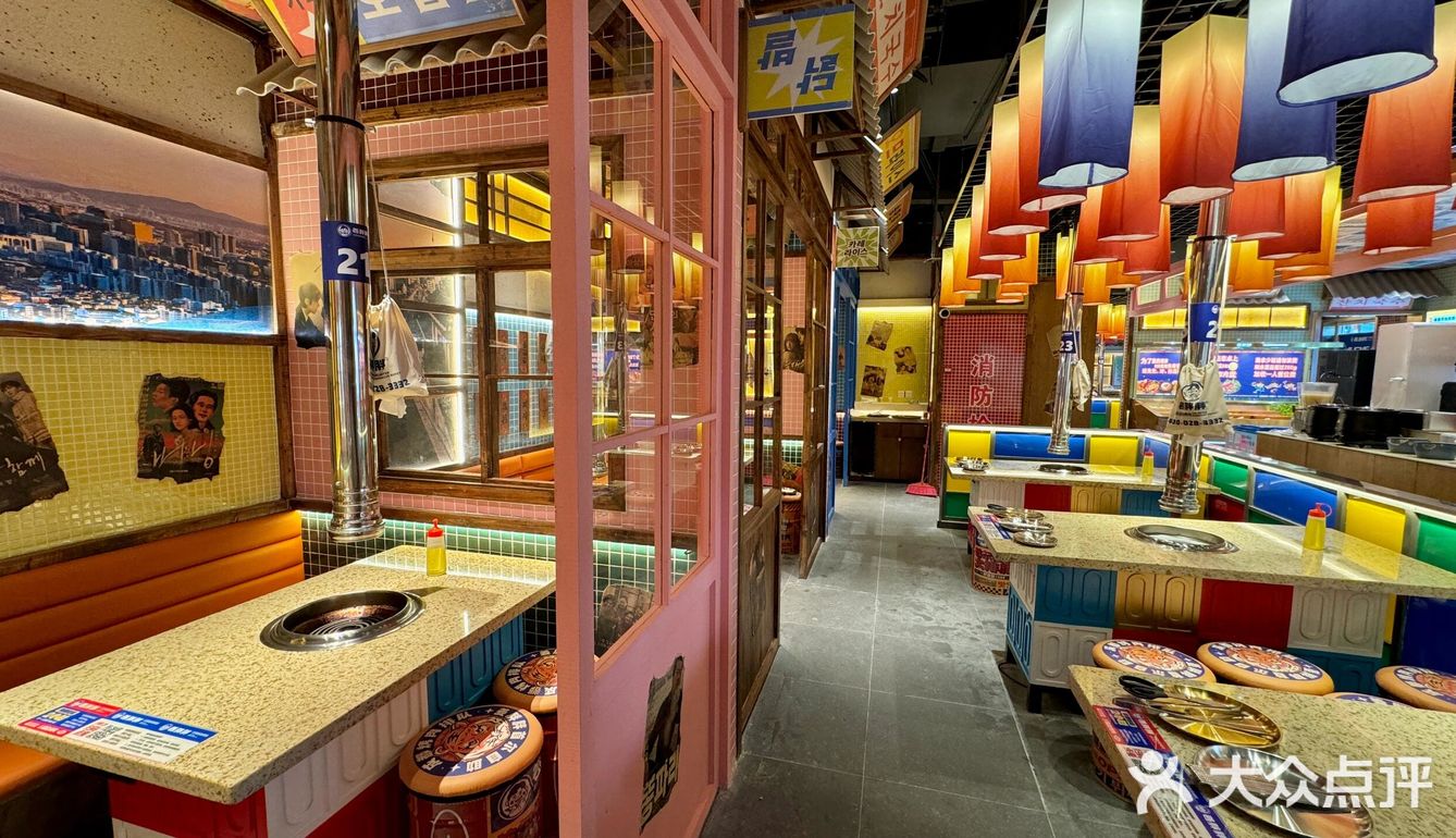 桂林万象城新开的！！韩国🇰🇷烤肉自助🔥