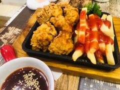 韩式调味炸鸡-Kpasta韩式意大利面