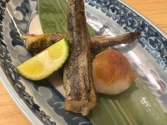 盐烤香鱼-鮨清日本料理