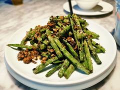 干煸肉末四季豆-蔴将·川菜(黄龙万科店)