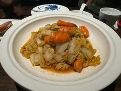 大虾炒菜芯-东莱海上(长宁来福士店)