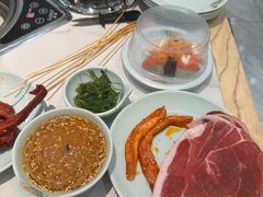 -绿岛港轩海鲜烤肉涮锅自助餐厅