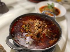 水煮牛肉-小河盐帮·私家菜·烤鸭(三元桥·霄云路店)
