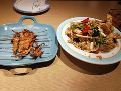 -街角等你.大连海鲜烧烤.经典铁板海鲜串(西安路店)